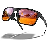agape Birdyx™ Polycarbonate Red Lenses Polarized Anti-glare Golf Sunglasses Sport Glasses for Men Women