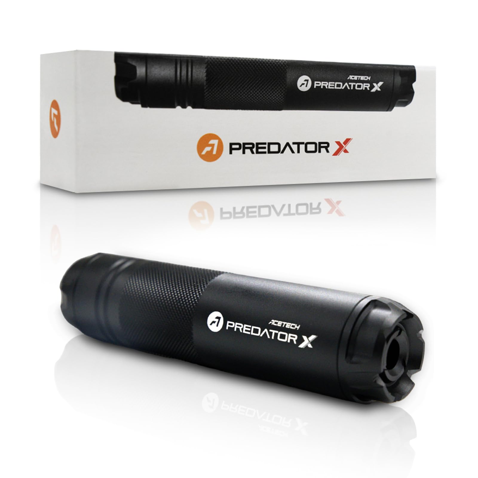 ACETECH Airsoft Riffle Tracer Unit 14mm CCW Negative Thread Glow in The Dark BBs LED Lighting Effect (Predator X)