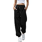 YLDUJ AMUM Women's Sweatpants Casual Drawstring Sweat Pants Workout Athletic Joggers with Pockets