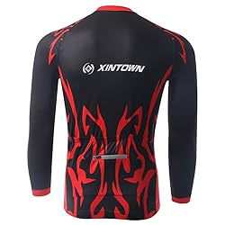 Xinzechen Polyester Bicycle Jersey Long Sleeve Deep
