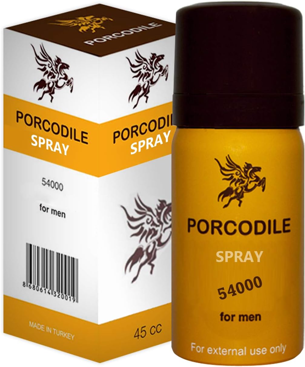Porcodile 54000 Delay Spray for Men 1.5 Fl Oz