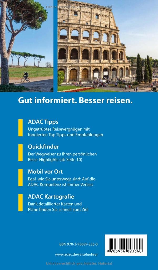 Adac Reisefuhrer Rom Der Kompakte Mit Den Adac Top Tipps Und Cleveren Klappkarten Amazon De Noldeke Renate Bucher