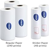 VTech KidiZoom PrintCam Thermal Paper Refill Set 240 Prints 2 Sticker Rolls view 2