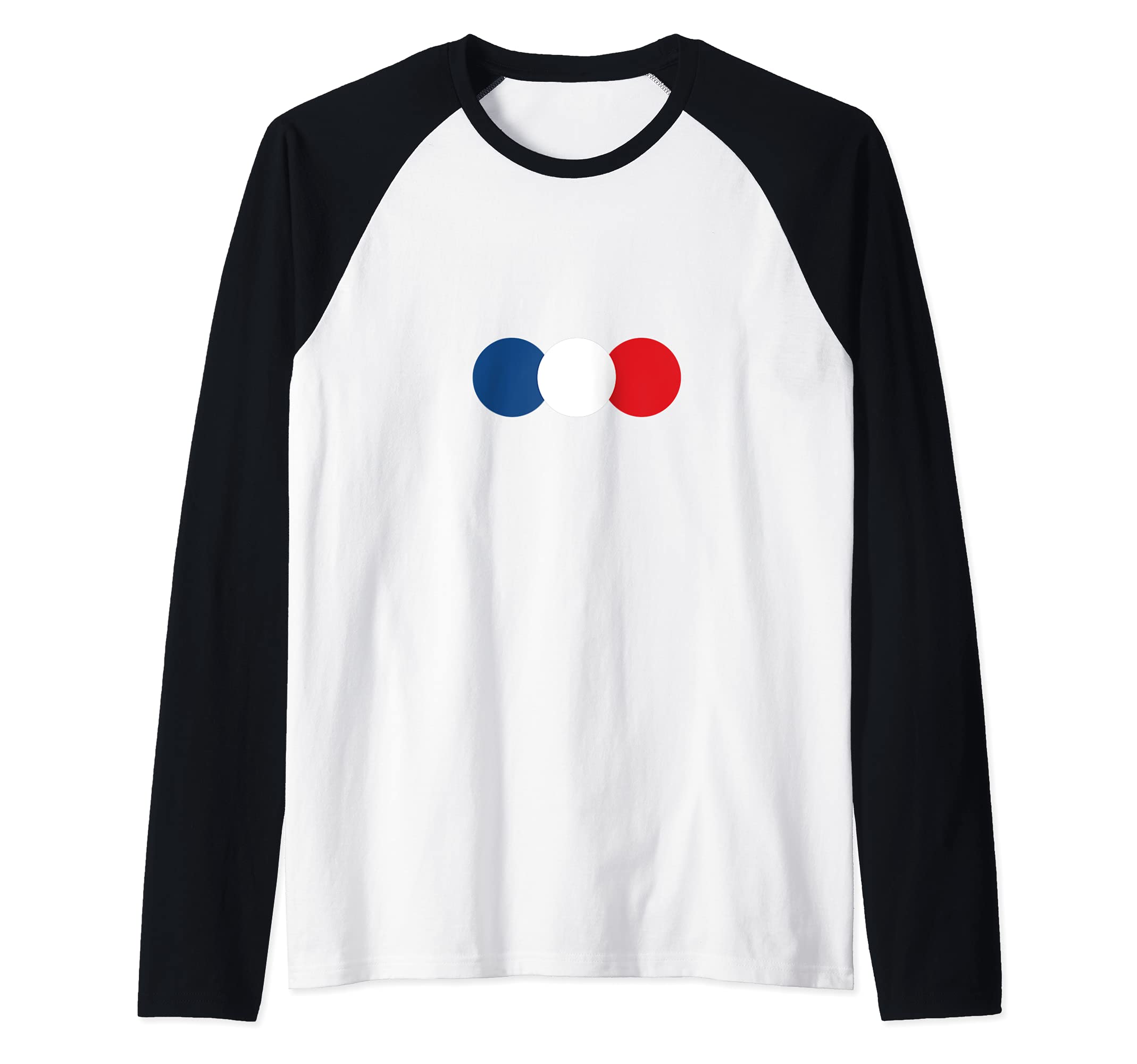 Flag Czech Republic Raglan Baseball Tee