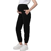 Women's Maternity Joggers Pregnant Sweatpants Pants Casual Lounge Over Belly Gym