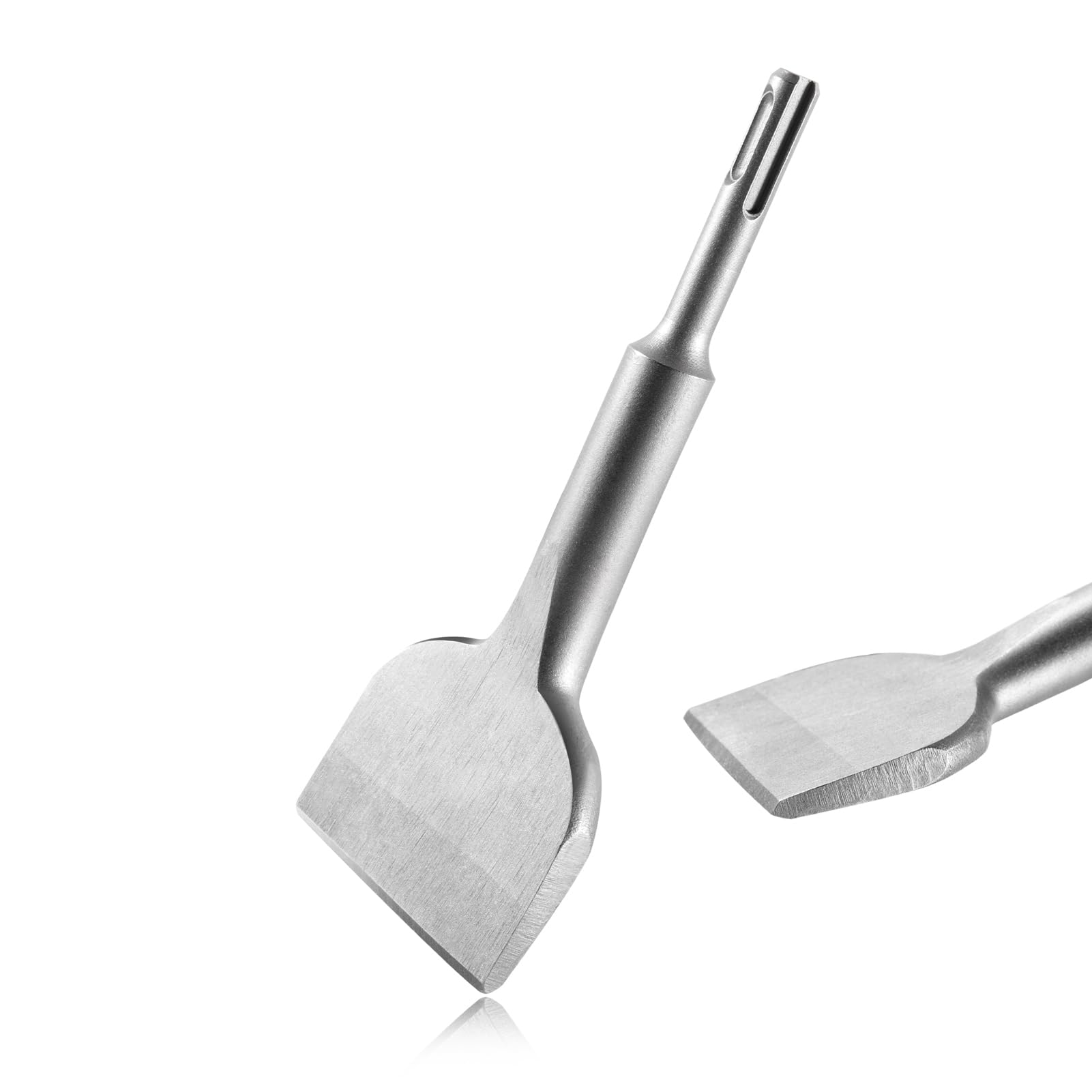 HPMAISON Tile Chisel SDS Plus, 165mm*75mm Widening Series, 25° Bending for Ceramic & Floor Tiles