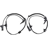 Front Wheel Speed ABS Sensor Left and Right fit for Chevy Cruze 11-14, 2pcs | for 2011 2012 2013 2014 Cruze, 2011-2015 Chevy Volt, 2012 2013 2014 2015 2016 2017 Buick Verano, Driver Passenger, ALS2055