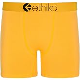 Ethika Men's Boxer Brief, Knee Length, 4-Way Stretch Performance Underwear with Graphic Prints