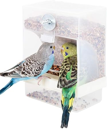automatic bird feeder for cage