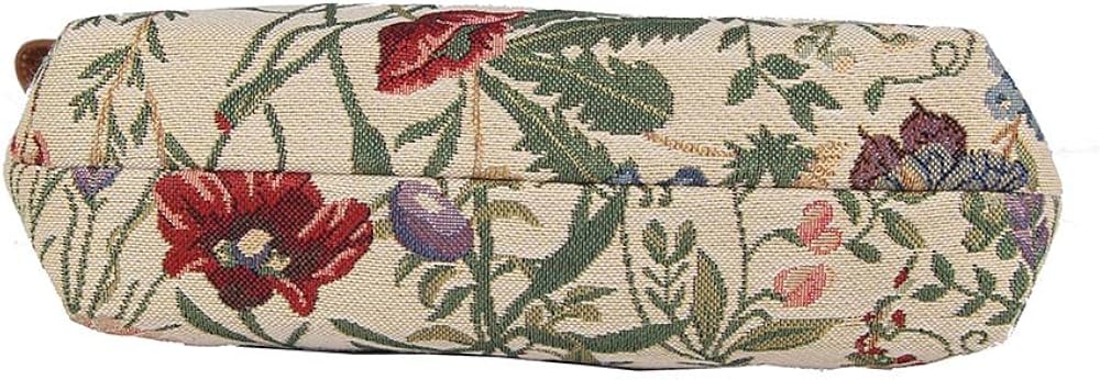 Signare Tapestry Crossbody Bag Small Shoulder Bag for Women with Floral Design (Morning Garden) - Image 4