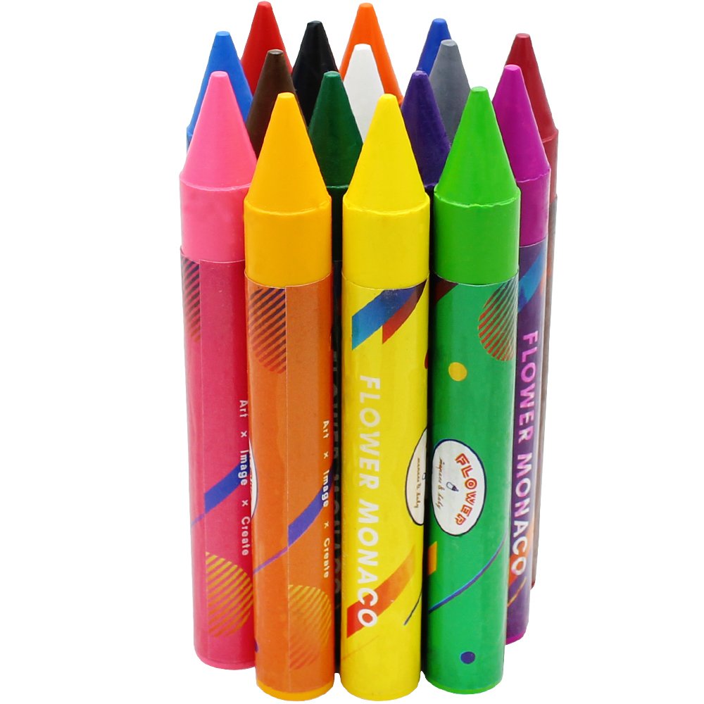 Crayons Drawing & Painting Supplies Easy to Hold Large Crayons for Kids