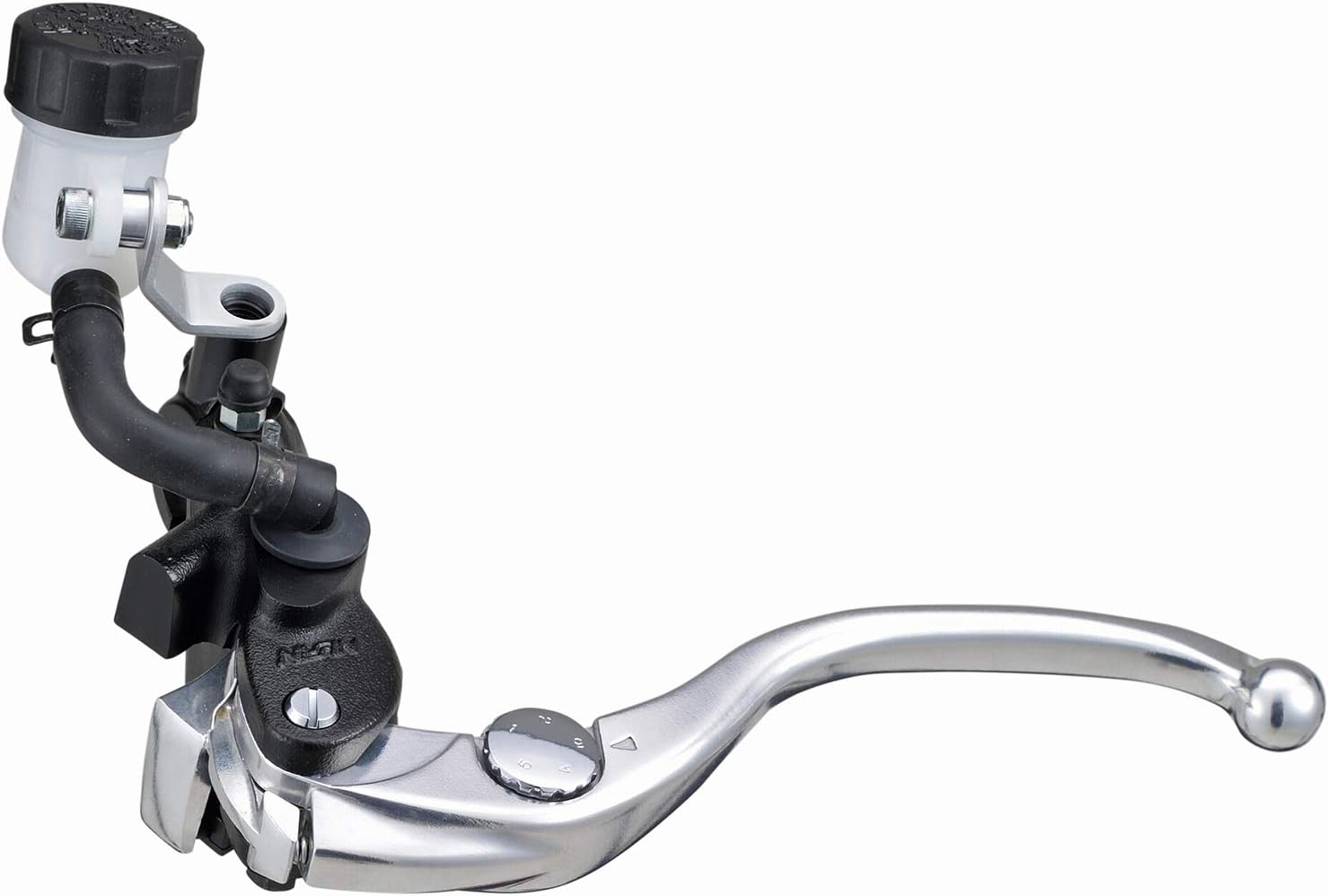 Amazon デイトナ Nissin ニッシン バイク用 クラッチマスターシリンダー ラジアル 縦型 F19 ブラックボディ バフクリアーレバー 車 バイク 車 バイク