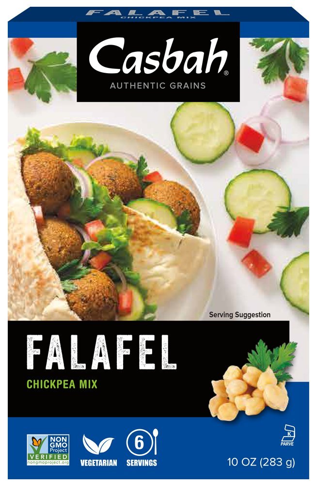 Casbah Authentic Grains, Falafel Chickpea Mix, 10 Ounce