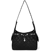 Quilted Purse for Women, Vegan Leather Shoulder Tote Bag with Chain Strap Designer Top-Handle Bags Small Satchels Handbags | Stylish Design, Practical Size, Multiple Pockets, Spacious Capacity, Convenient Access, Quality Materials