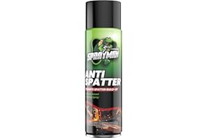 Sprayman Anti Spatter Welding Spray - (1x12.3 oz) Welding Anti-Adhesion Protection for Nozzles & Torches, Suitable for TIG and MIG, Prevents Weld Splatter, Non-Flammable After Use | 1 Pack