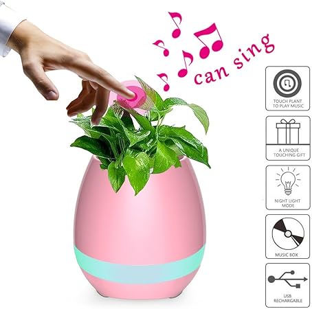 bluetooth plant pot