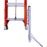 Levelok Detachable Supreme Extender - 1 Ladder Leveler w/Side Tip Stabilizer Arm &amp; 2 Base Units - LL-STB-4SE-2QC - Snaps on Either Side of Ladder