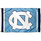 UNC Tar Heels Court Stripes Flag