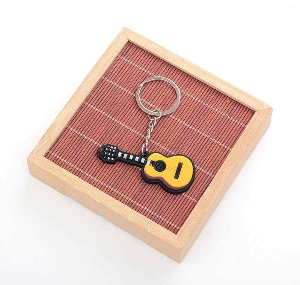 Keychain Mini Keyrings Music Instrument Keychain Creative Keychain