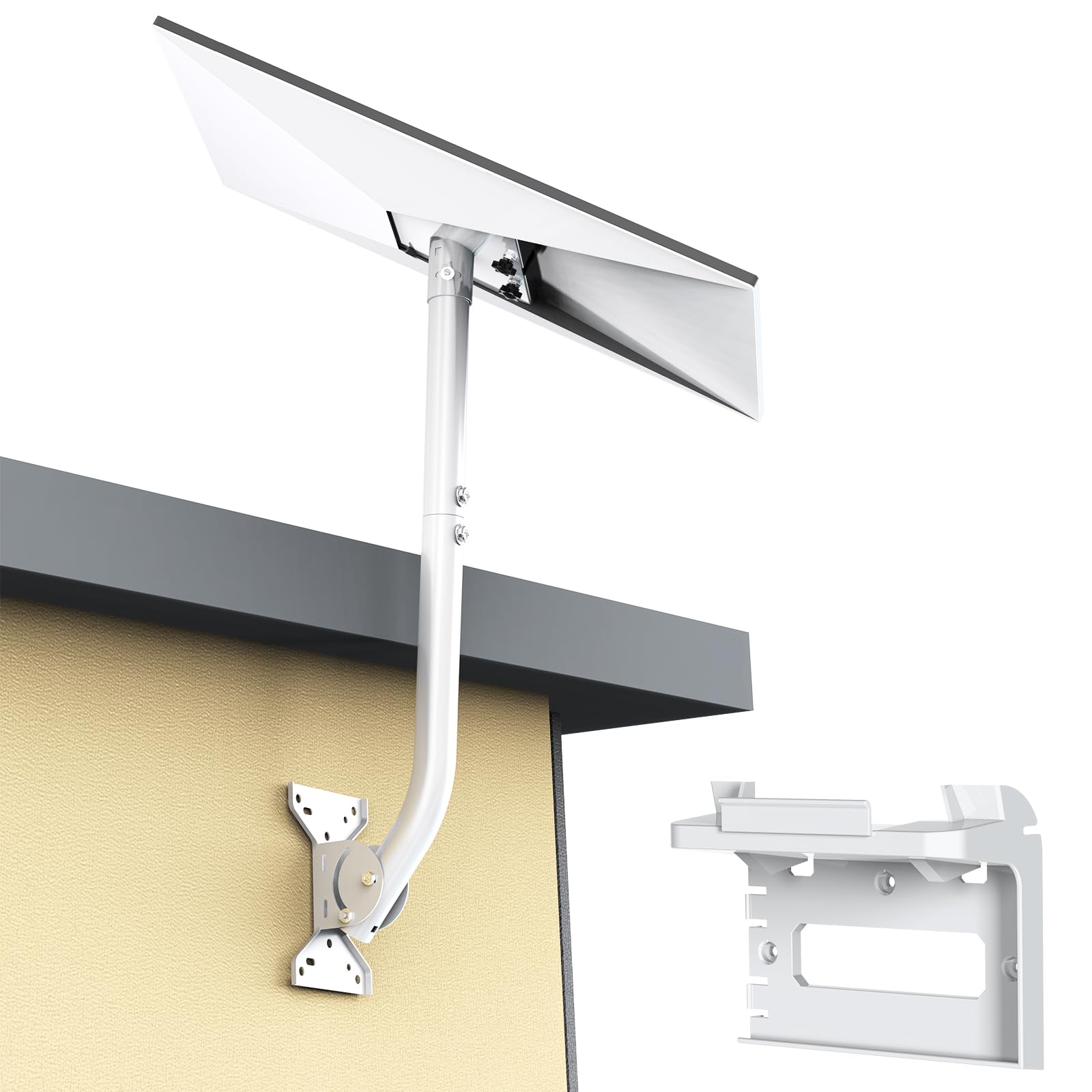 Starlink Mount Gen 3 with Pipe Adapter, Long Heavy