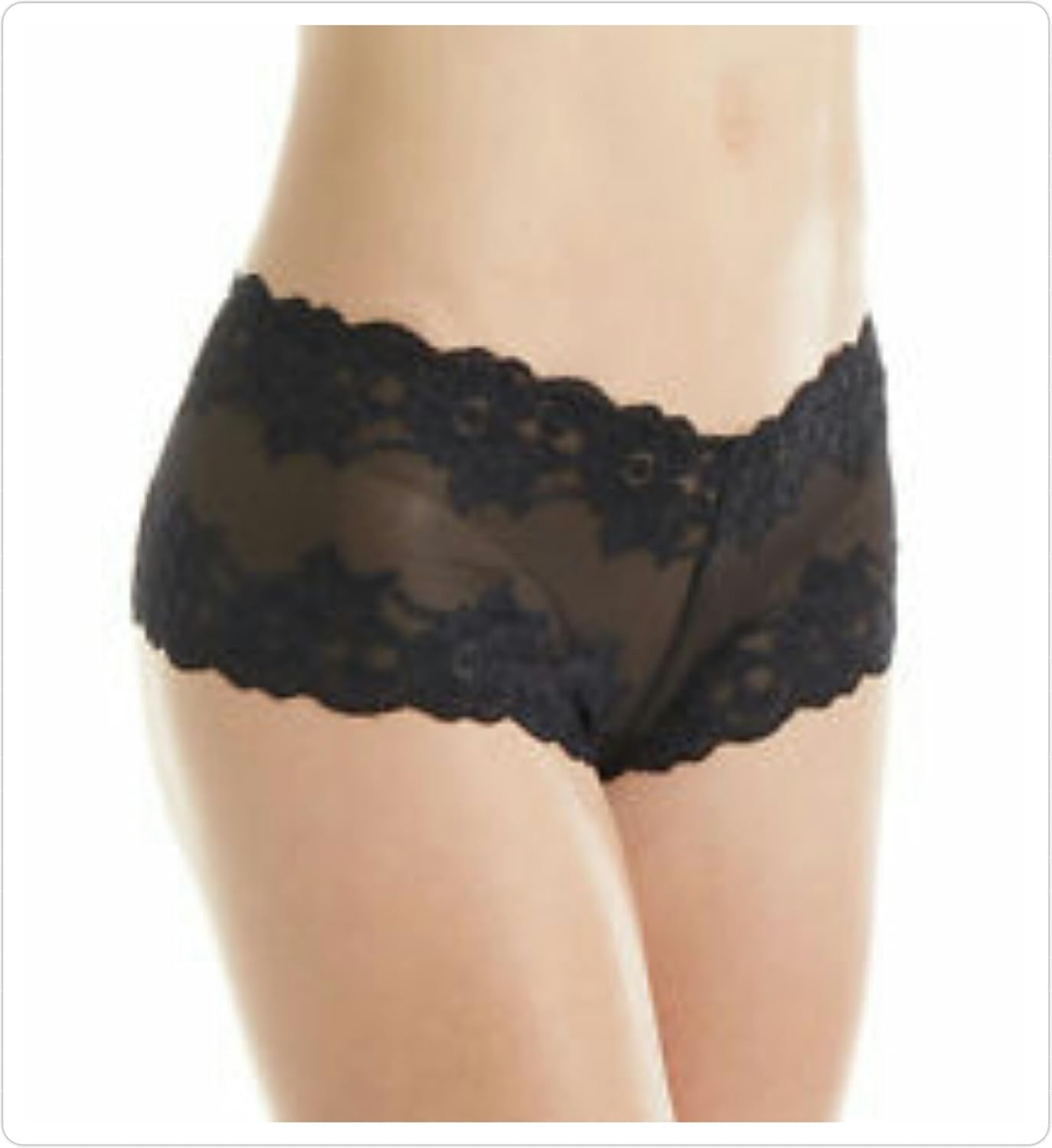 Boy Shorts (XLarge, Black) at Amazon Women’s Clothing store