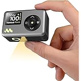 Woowind Mini Bike Pump, 50s Fast Inflation, Bike Pump with Gauge - 120 PSI, Portable Tire Inflator with Presta and Schrader Valve for Road, City Bikes & MTB