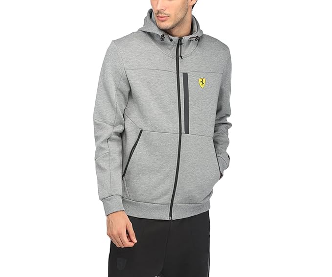 puma men's cotton track jacket