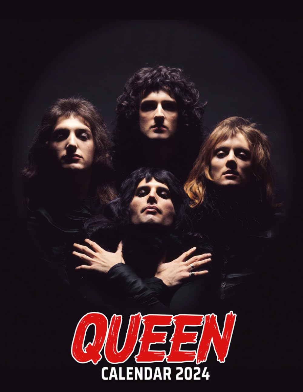 Calendar 2024: Great Gift For Queen, Beloved Fan and Collectors, Jan 2024 to Mar 2025, 17 x 11 Opened, Kalendar, Calendrier
