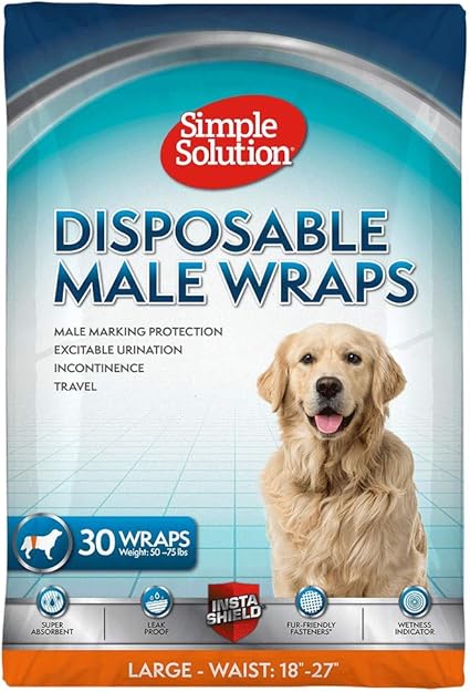 extra large male dog wraps