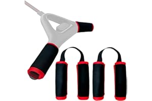 PIKPOPS 2Pcs Adjustable Handle Cover Padded, Handlebar Cushion Compatible with Peloton Row & Concept 2 Rower