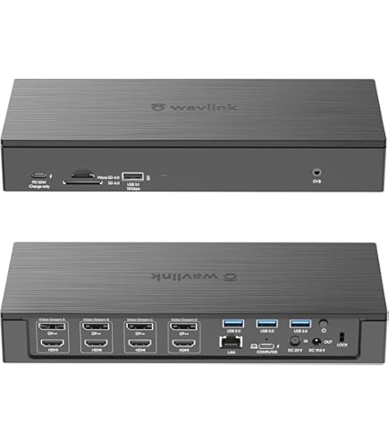 Amazon.com: WAVLINK USB C Universal Docking Station, 15-in-1 Ultra