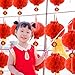 Coopay 10 Pack Chinese Red Lanterns Festival Decorations for New Year, Spring Festival, Wedding, Restaurant Decoration