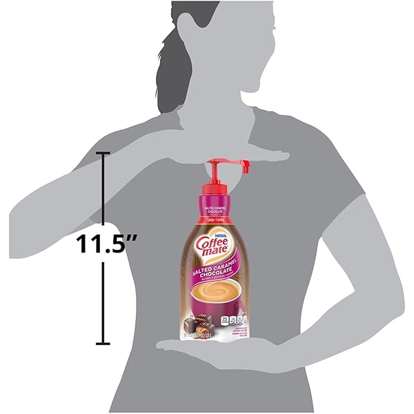 NESTLE® COFFEE-MATE® LIQUID CREAMER PUMP BOTTLE, SALTED CARAMEL, 50.7 FL OZ