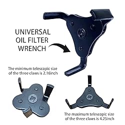 Hawyet 1 PC Universal Adjustable Oil Filter