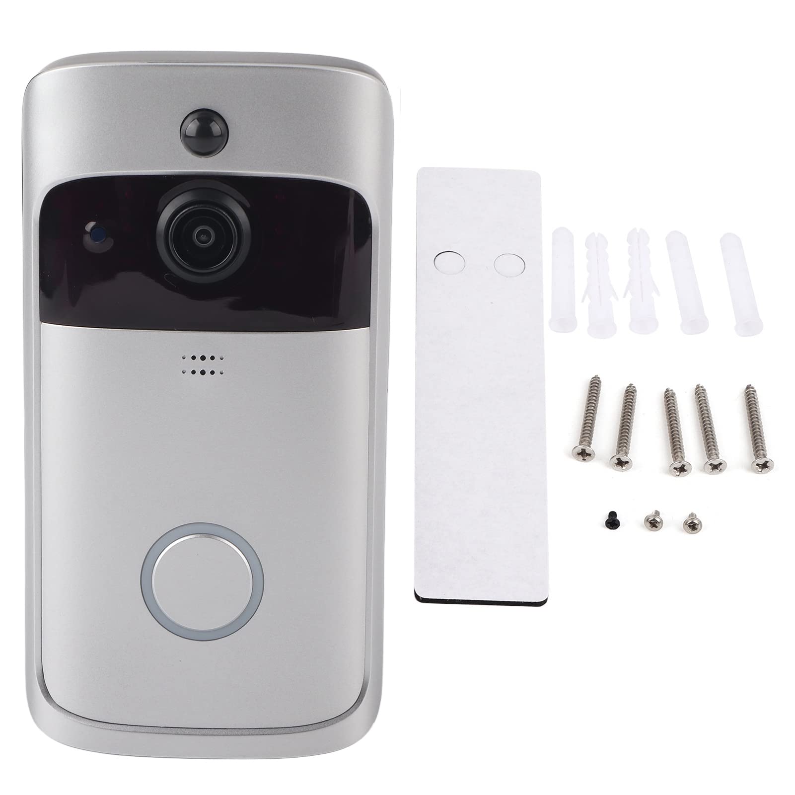 Doorbell View Cam, Wireless Video Doorbell Camera with Two-Way Talk, Motion Detection, Smart WiFi Video Intercom Wireless Home Video Door Entry System