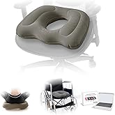 Multifunctional Seat Cushion,Inflatable Donut Pillow-Hemorrhoid Cushion for Tailbone,Post-Surgical Pain,Postpartum Pregnancy,