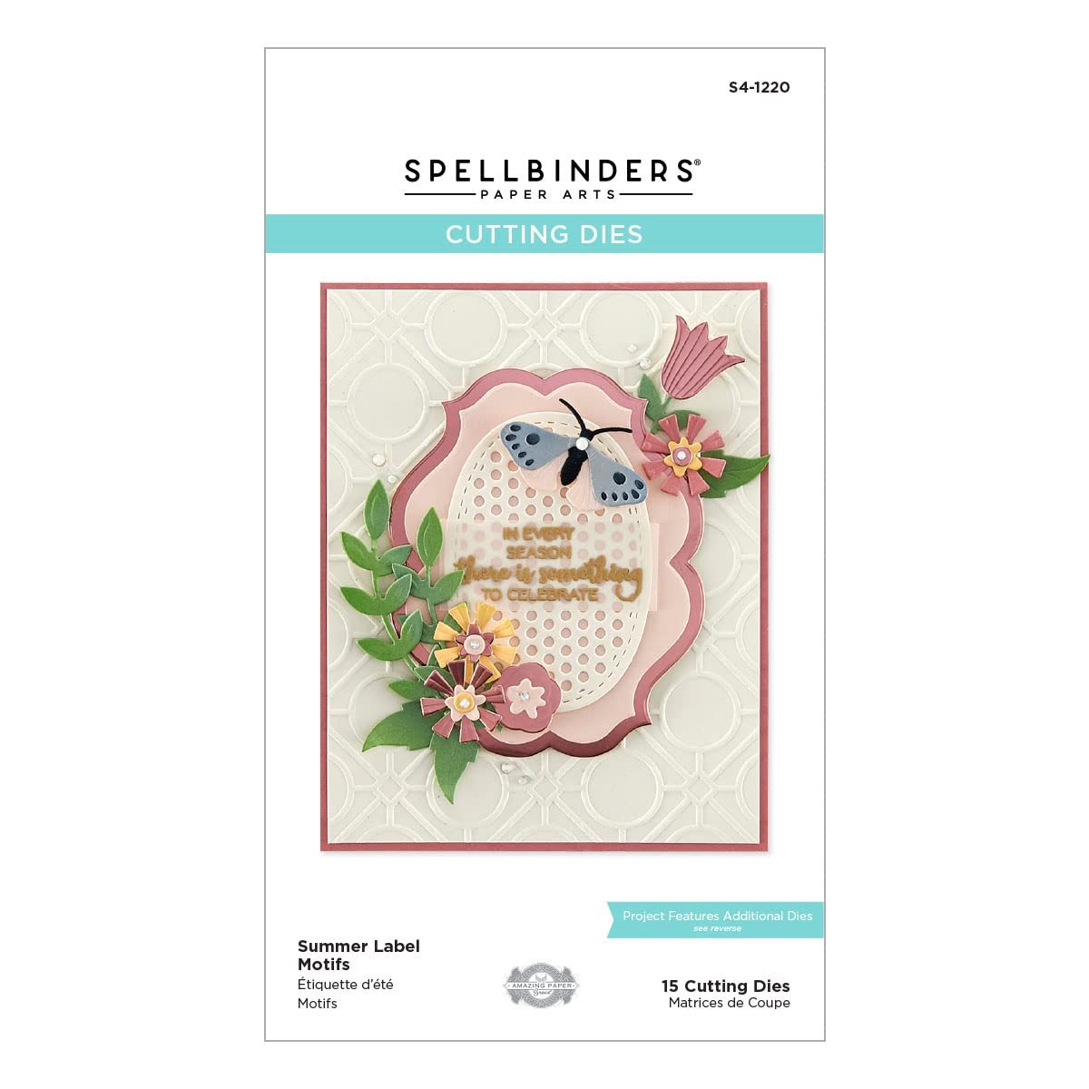 Spellbinders - Summer Label Motifs- Seasonal Label Motifs