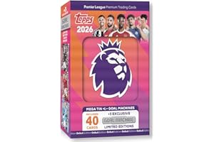 2025-26 Topps Premier League Debut Edition Cards - Random Mega Tin (40 Cards + 3 Exclusives)