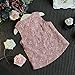 Baby Clothing Kids Summer Clothes Girls Flower Printing Vest + Pure Color Pants Children Clothing Set (A-Pink, 2-3T)