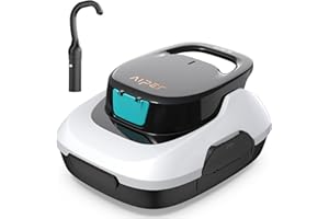 AIPER Cordless Automatic Cleaner, Pool Vacuum with Auto- Parking, Lightweight, Ideal for Above Ground Flat Pool up to 860 sq.