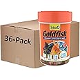 Tetra Goldfish Flakes, Nutritionally Balanced Diet for Aquarium Fish, Vitamin C Enriched Flakes, .42 oz (36 Pack)