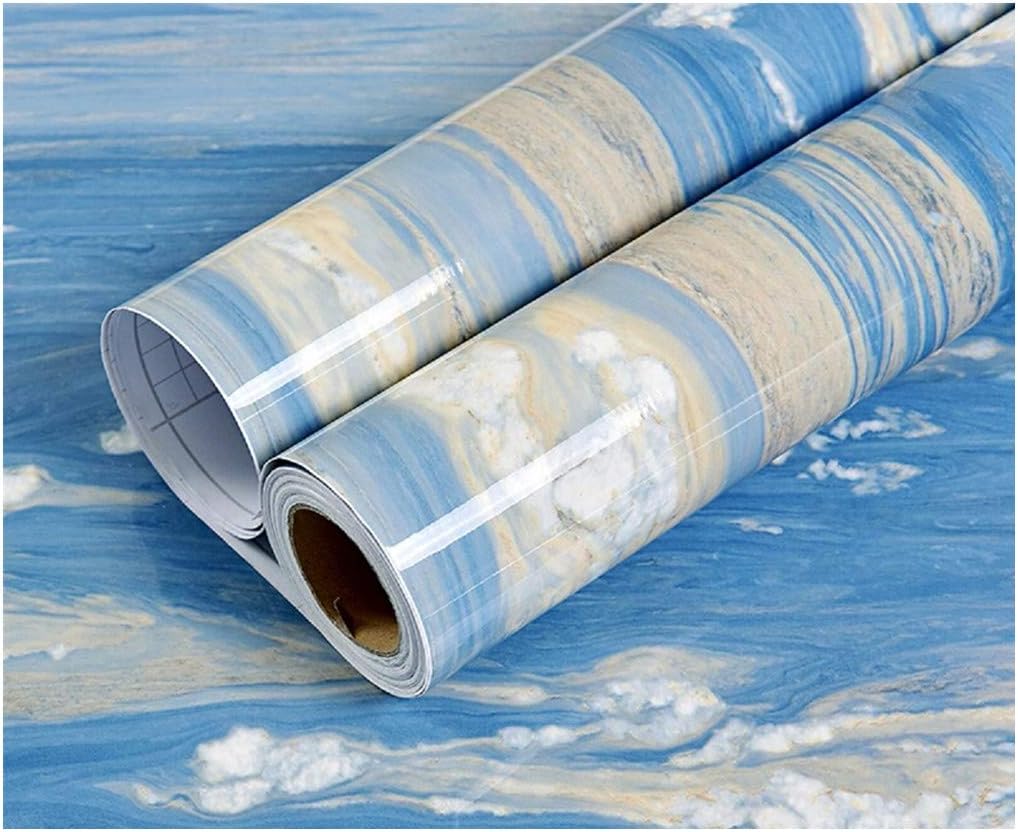 Amazon Marble Contact Paper Waterproof Self Adhesive Shelf Liner 