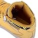 Odema Women High Top USB Charging LED Shoes Flashing Sneakers, Gold, 8.5 B(M) US