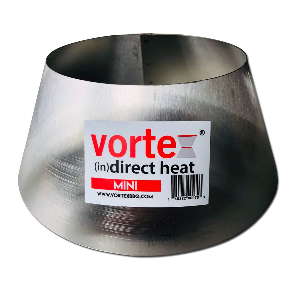 Photo 1 of Mini BBQ Vortex™ (in) Direct Cooking Charcoal Grill Accessory Cone for BGE Kamado Jumbo Smokey Joe - Original - USA Made -Genuine Mini Size