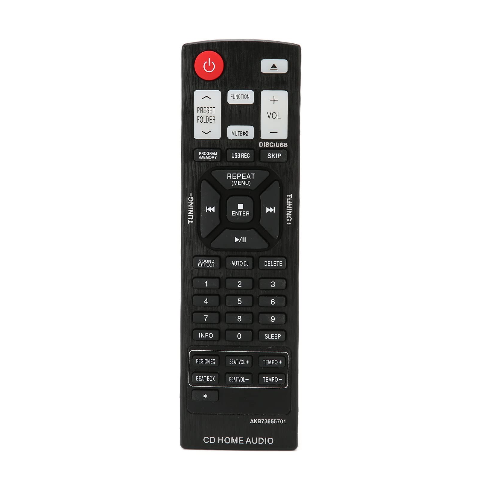 Remote Control for LG,Replacement Remote No Programming Required Replace Remote Control for LG Mini HiFi System Home Audio