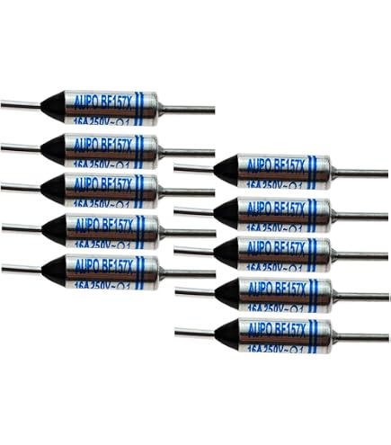 Temperatursicherung Thermosicherung Sicherung 250V 10A 73°C bis 240°C