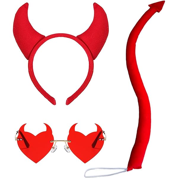 Amazon.com: Forum Novelties 80750 Demons & Devils-Tail, Red/Black