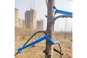 DVECUE Tree Spreaders Fruit Tree Limb Spreader 25 Pieces Apple Pear Tree Branch Spreaders to Nudge Limbs for Most Fruit Trees,Blue