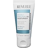 Revuele Double Hyaluron + B5 Facial Moisturizer, Lightweight Hydrating Cream with Dual Hyaluronic Acid & Panthenol, For Soft and Smooth-Looking Skin 1.69 fl.oz