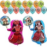 Moana Birthday Party Balloon Supplies Decoration Kit -20Pcs